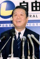 Ozawa reelected as Liberal Party leader